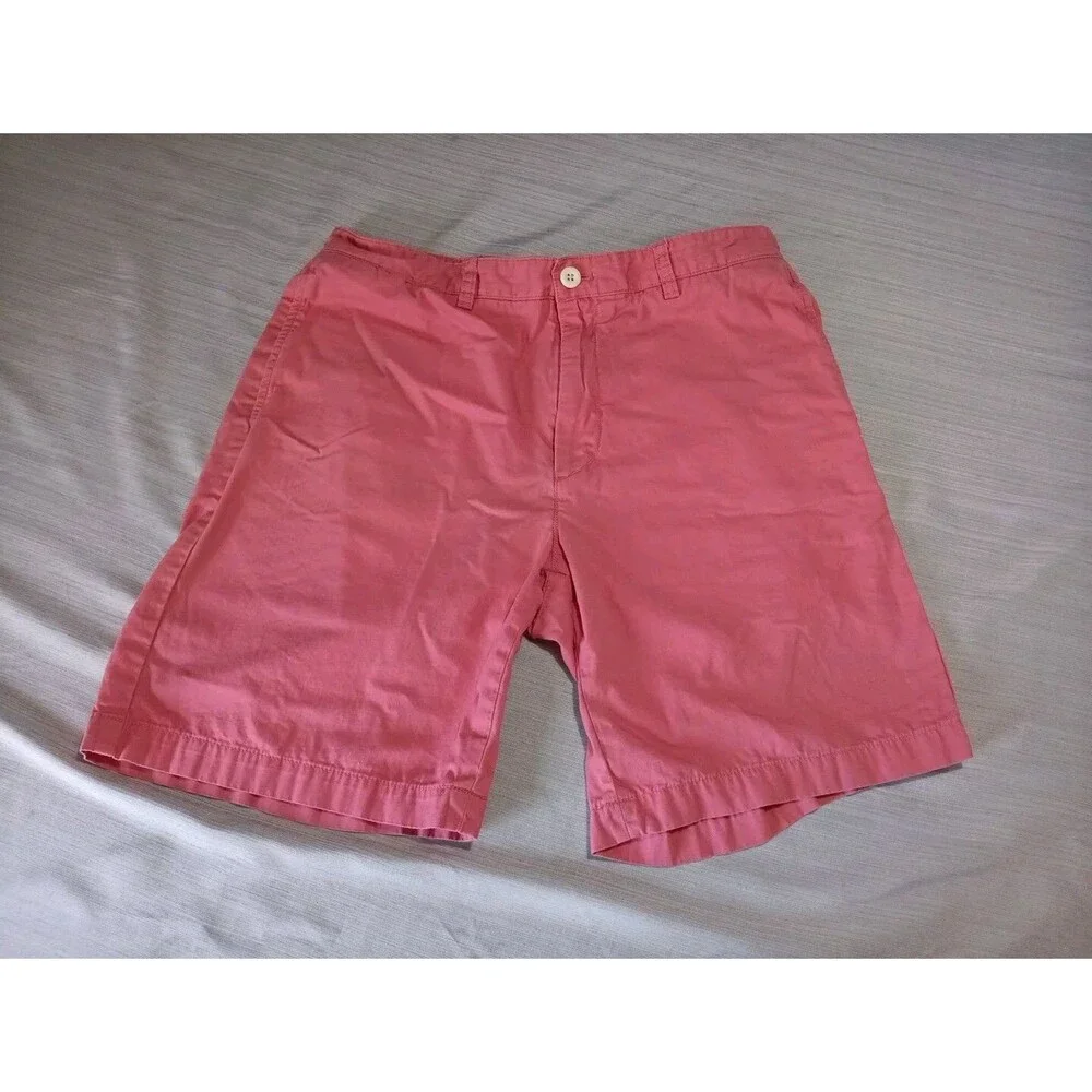 Vineyard Vines Shorts Mens Size 34 Pink Golf  Casual *See Pictures For Condition